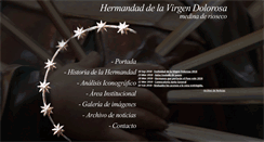 Desktop Screenshot of hermandaddeladolorosa.com